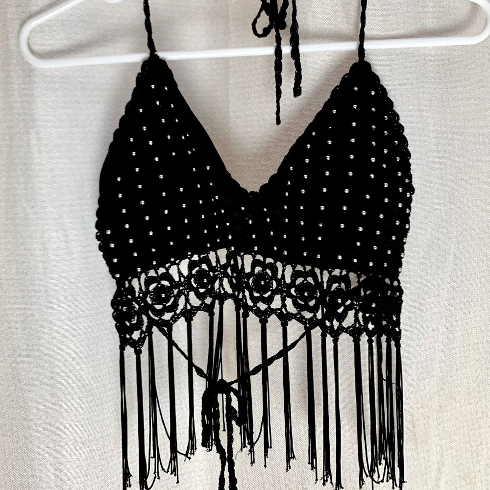 Black sexy top - one size